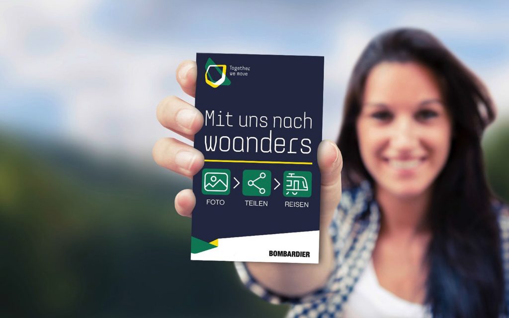 CBE DIGIDEN Bombardier Mit uns nach woanders