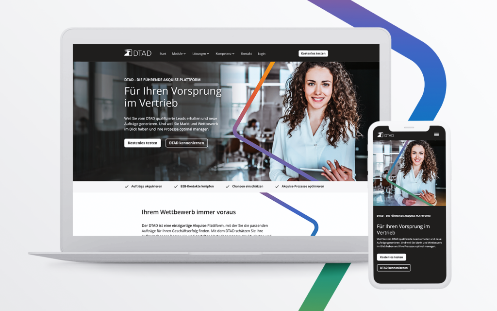 responsive Webdesign für HubSpot Website-Relauch