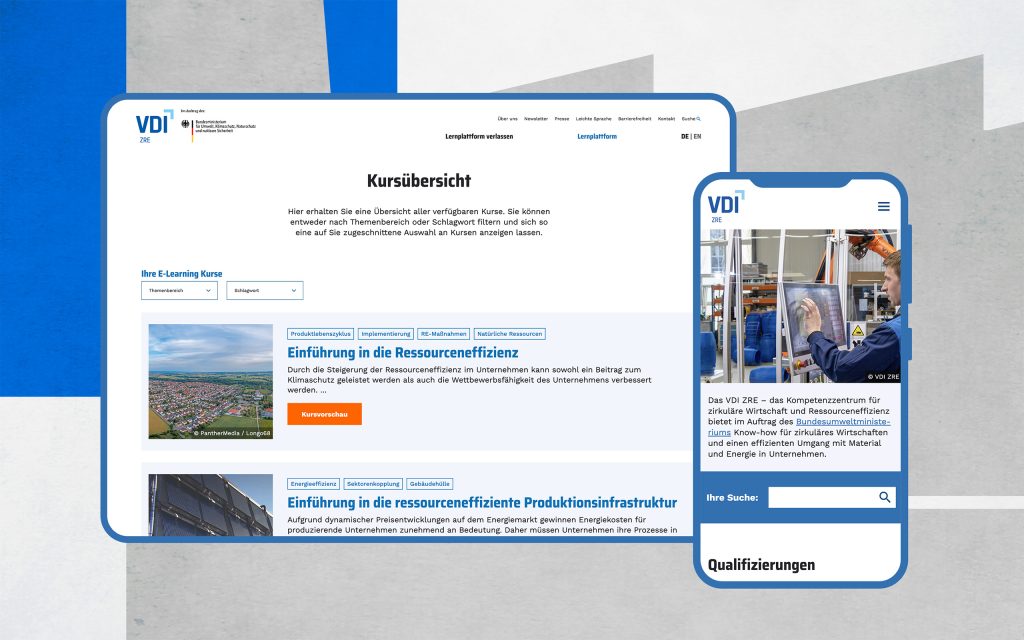 Typo3-Relaunch für VDI Zentrum Ressourceneffizienz